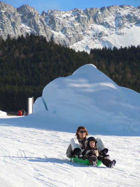 Séjour-en-famille-ski-luge-Villard-de-Lans-Vercors-Alpes